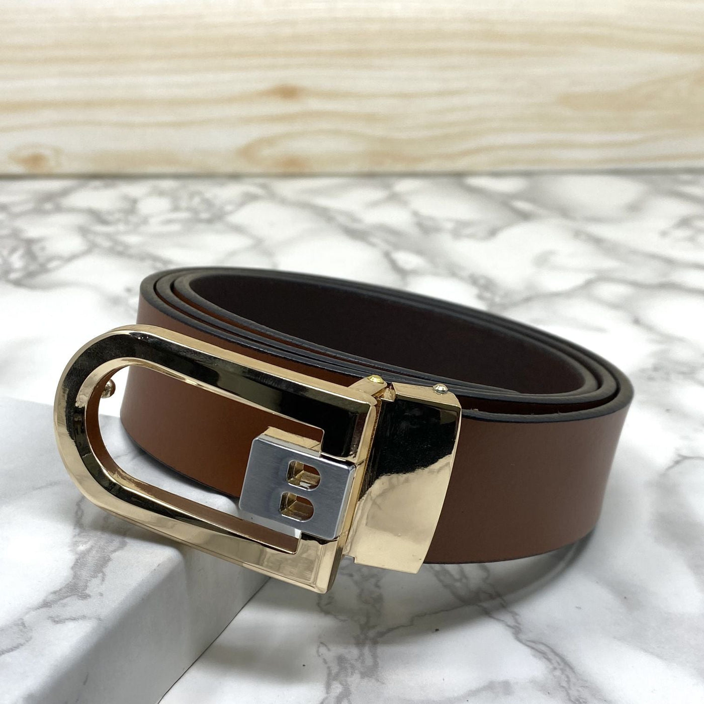 Stylish Design Men Formal Genuine Leather Belt-UniqueandClassy