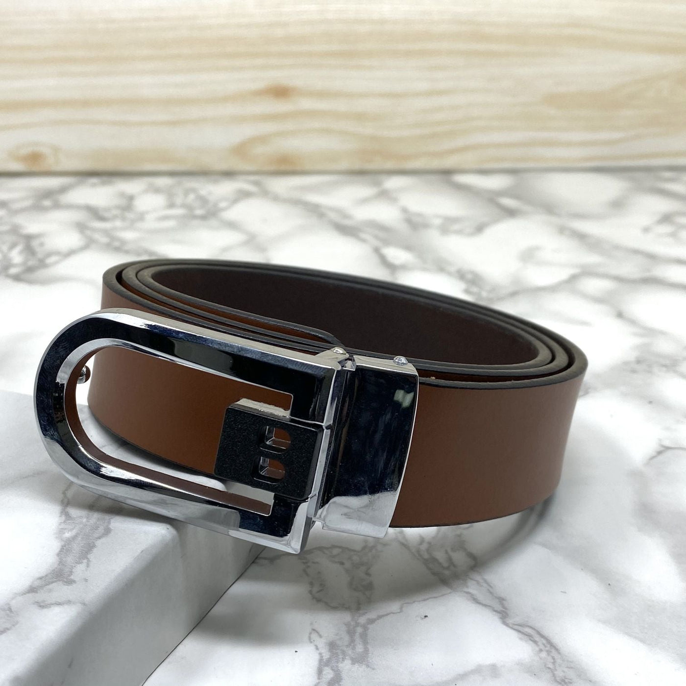 Stylish Design Men Formal Genuine Leather Belt-UniqueandClassy