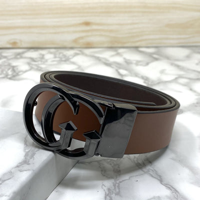 Stylish New Arrival GG Letter Pure Leather Belt-UniqueandClassy