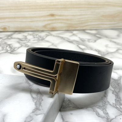 T-Shape Formal and Casual Leather Strap Belt-UniqueandClassy