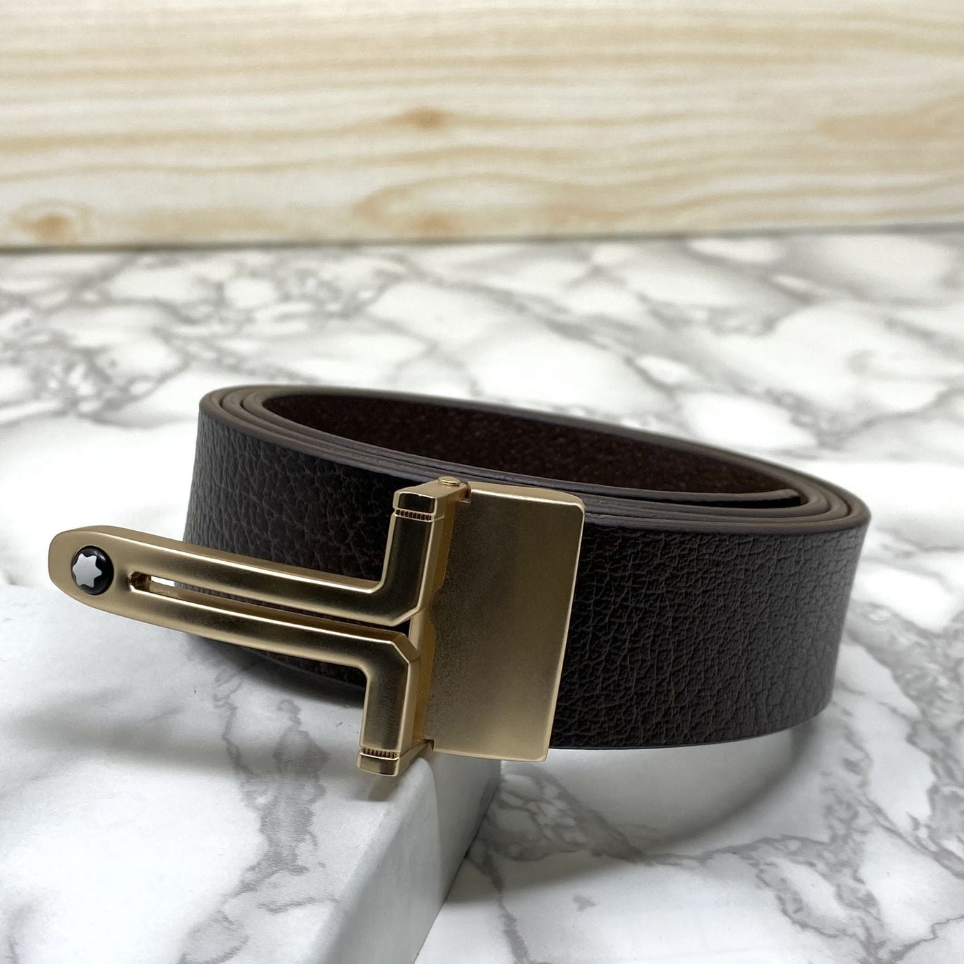 T-Shape Formal and Casual Leather Strap Belt-UniqueandClassy