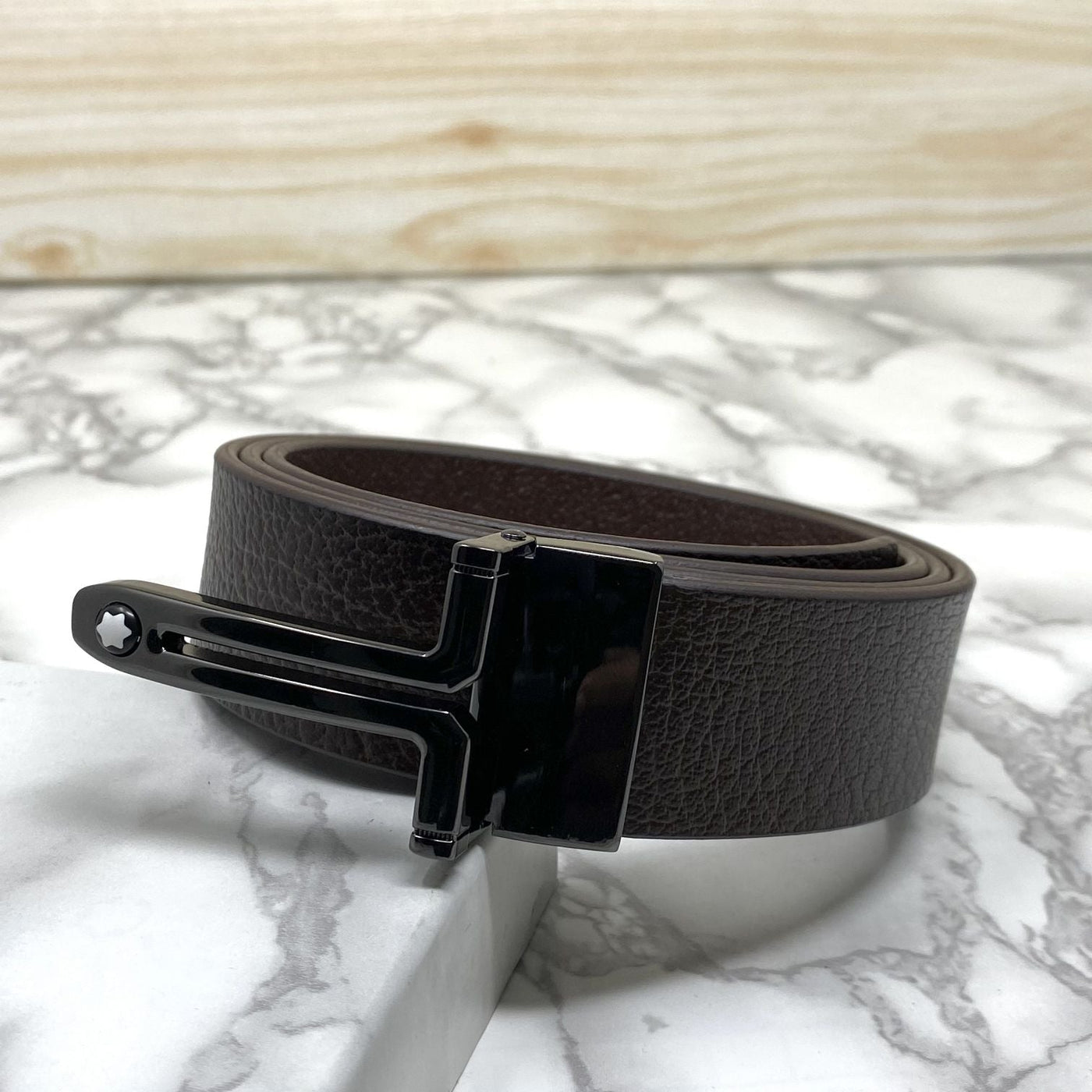 T-Shape Formal and Casual Leather Strap Belt-UniqueandClassy