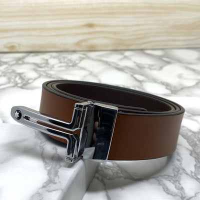 T-Shape Formal and Casual Leather Strap Belt-UniqueandClassy