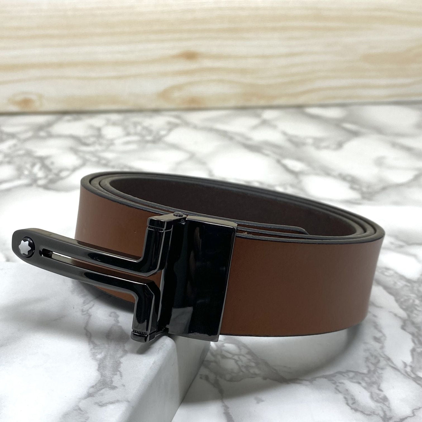 T-Shape Formal and Casual Leather Strap Belt-UniqueandClassy