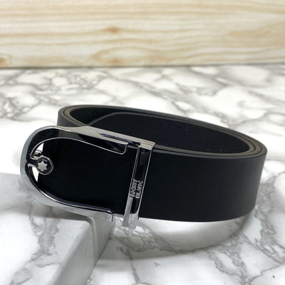 U-Shape Signature Formal Leather Strap Belt-UniqueandClassy