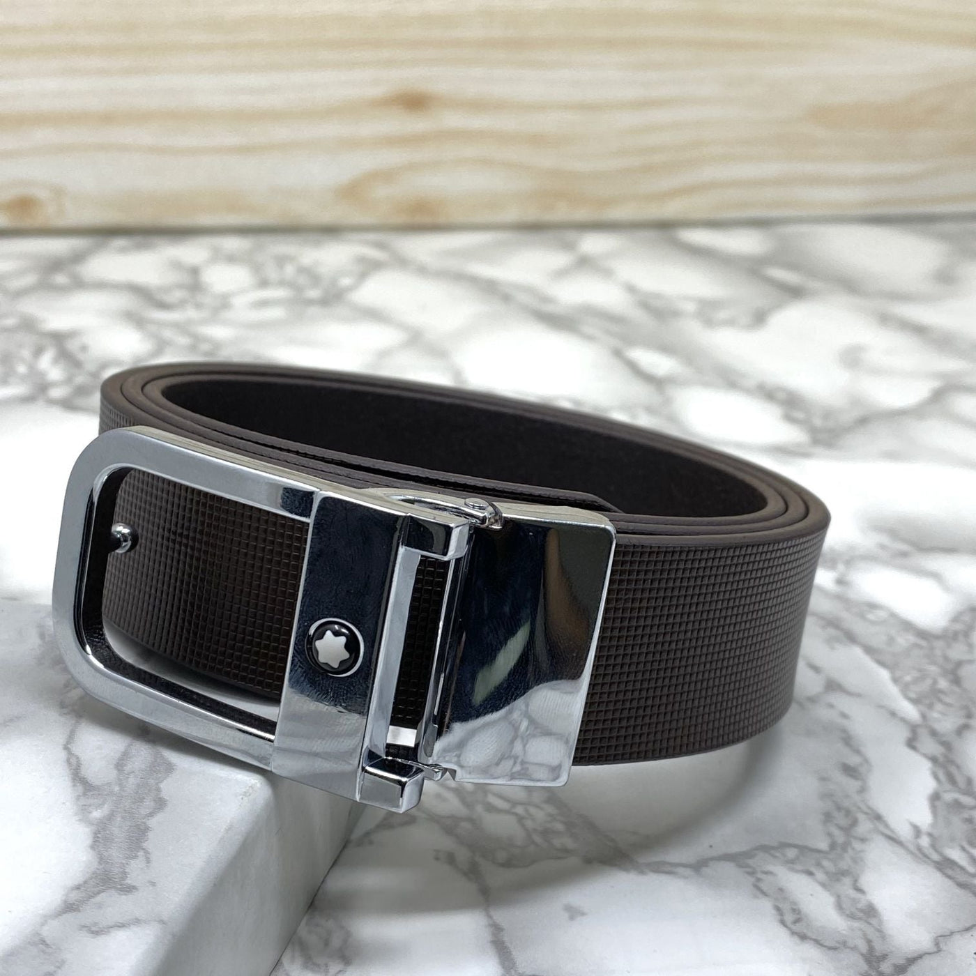 Casual U-Shape Leather Strap Belt For Men-UniqueandClassy