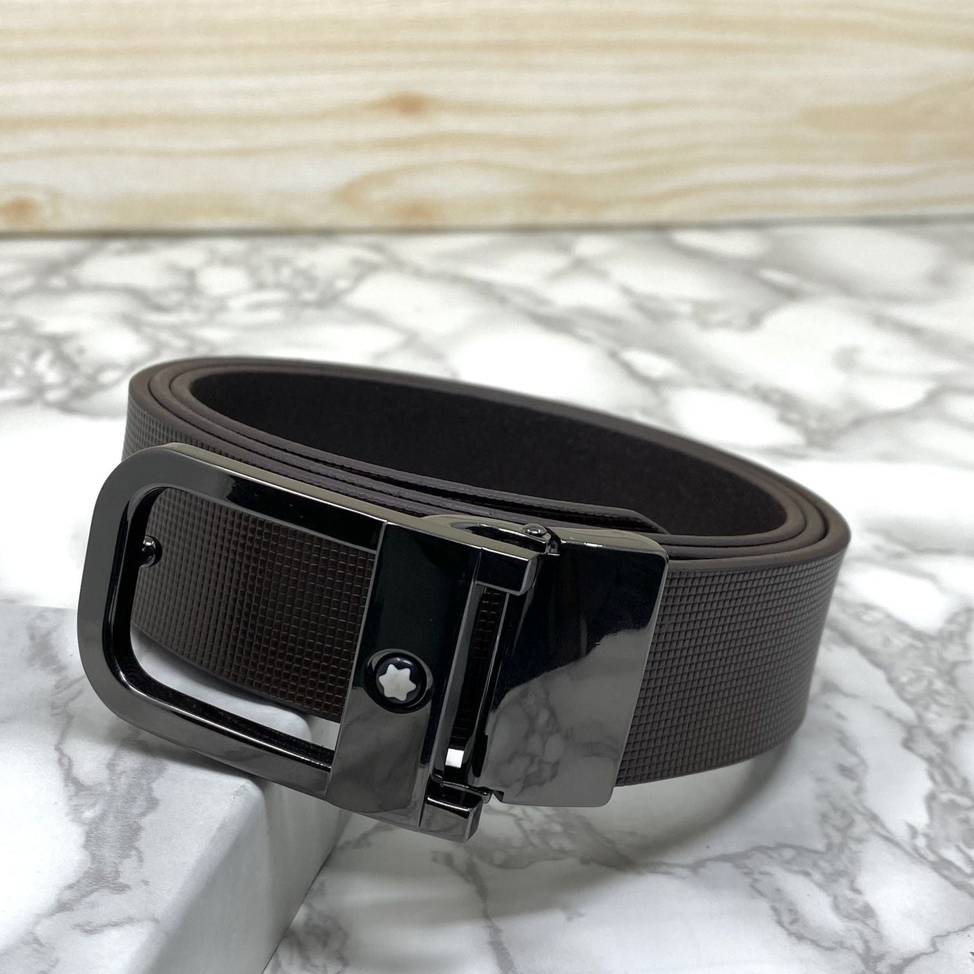 Casual U-Shape Leather Strap Belt For Men-UniqueandClassy