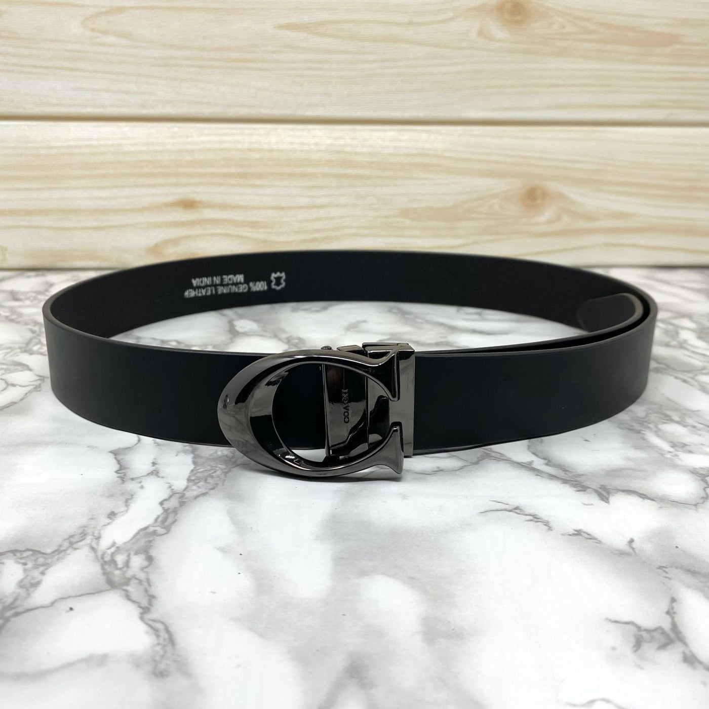 Classy Curve C Design Casual  Genuine Leather Belt-UniqueandClassy