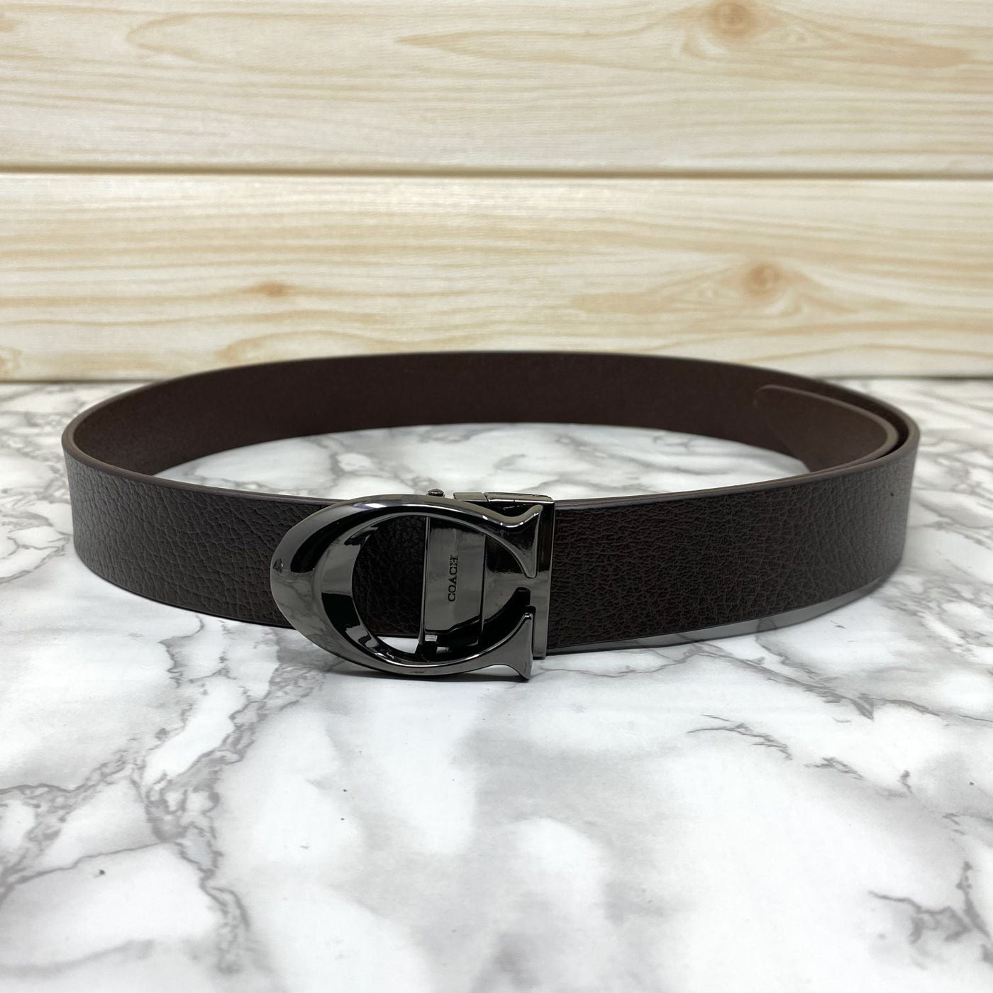 Classy Curve C Design Casual  Genuine Leather Belt-UniqueandClassy