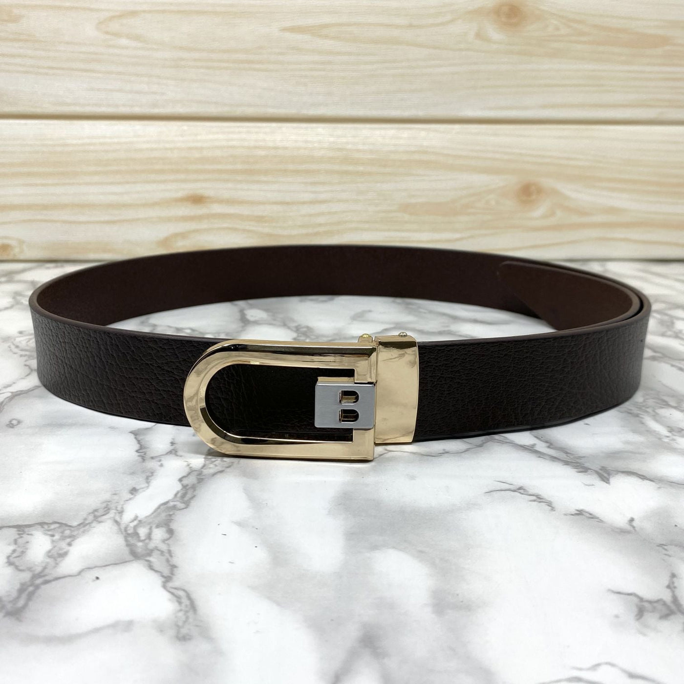 Stylish Design Men Formal Genuine Leather Belt-UniqueandClassy