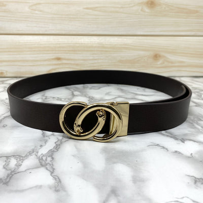 Classic Jaguar Design Leather Strap Belt-UniqueandClassy