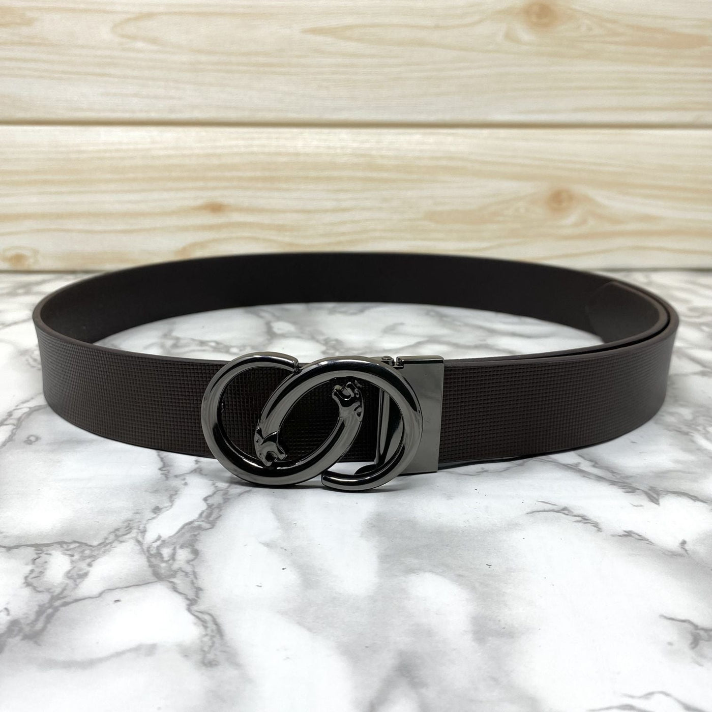 Classic Jaguar Design Leather Strap Belt-UniqueandClassy