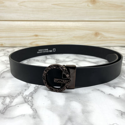 Premium Shiny G-letter Design Formal Leather Belt-UniqueandClassy