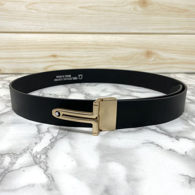 T-Shape Formal and Casual Leather Strap Belt-UniqueandClassy