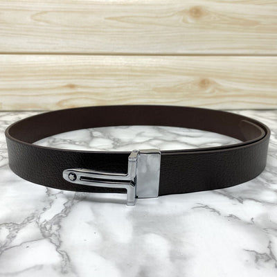 T-Shape Formal and Casual Leather Strap Belt-UniqueandClassy