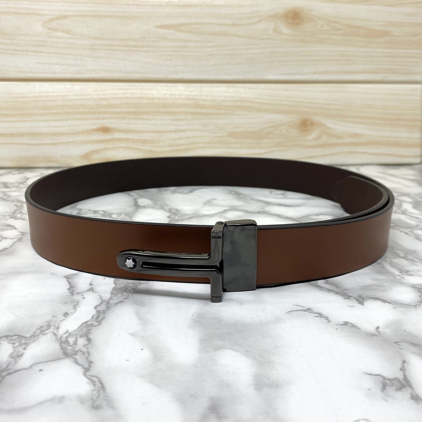 T-Shape Formal and Casual Leather Strap Belt-UniqueandClassy