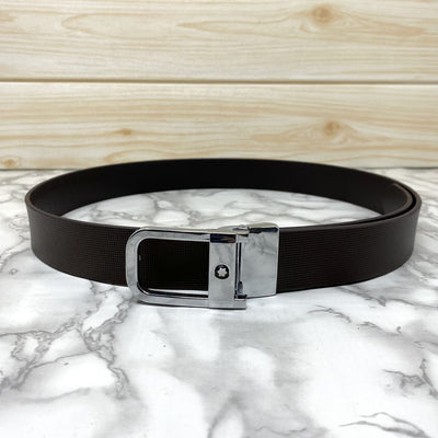 Casual U-Shape Leather Strap Belt For Men-UniqueandClassy