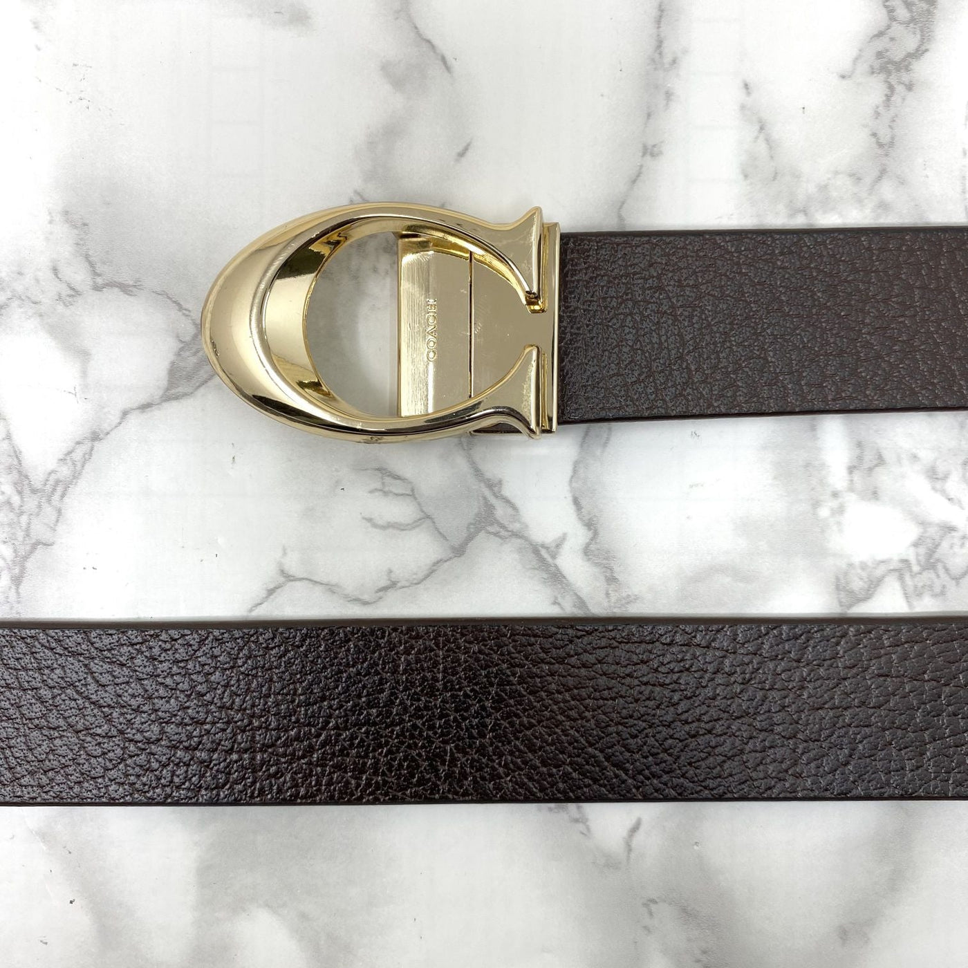 Classy Curve C Design Casual  Genuine Leather Belt-UniqueandClassy