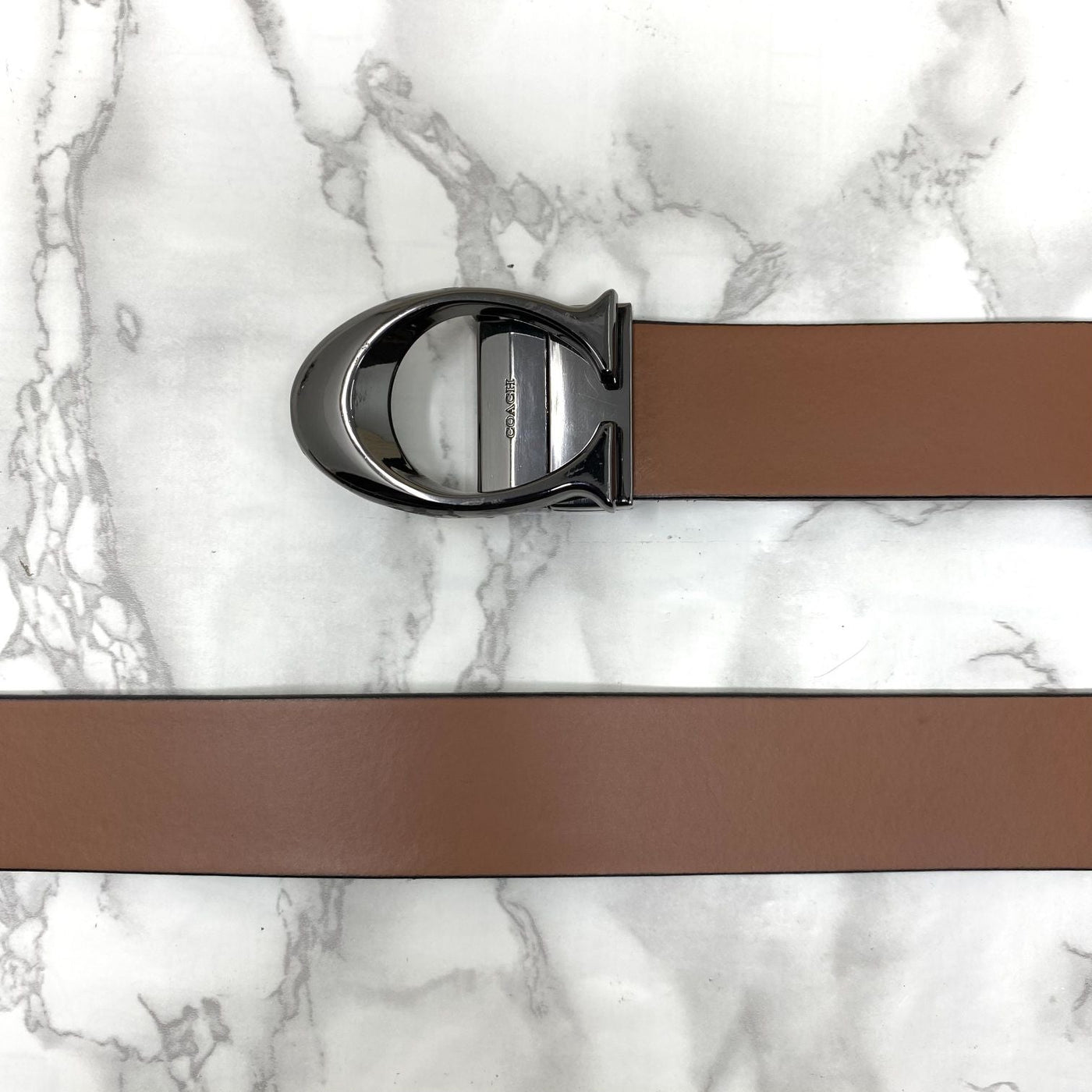 Classy Curve C Design Casual  Genuine Leather Belt-UniqueandClassy