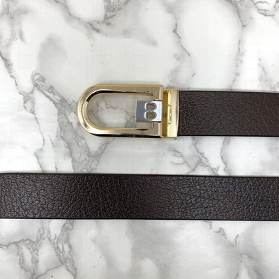 Stylish Design Men Formal Genuine Leather Belt-UniqueandClassy