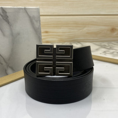 Square Section Leather Strap Belt-UniqueandClassy