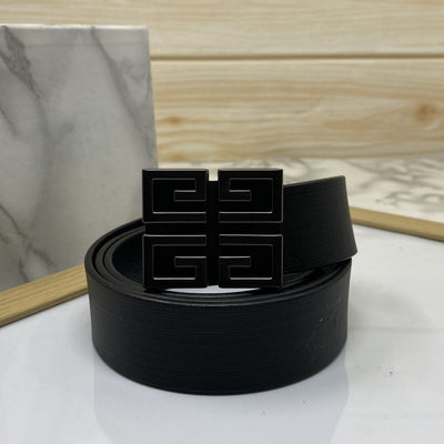 Square Section Leather Strap Belt-UniqueandClassy