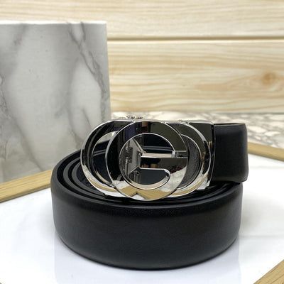 Tri G-Shape Casual Adjustable Auto Belt For Men-UniqueandClassy