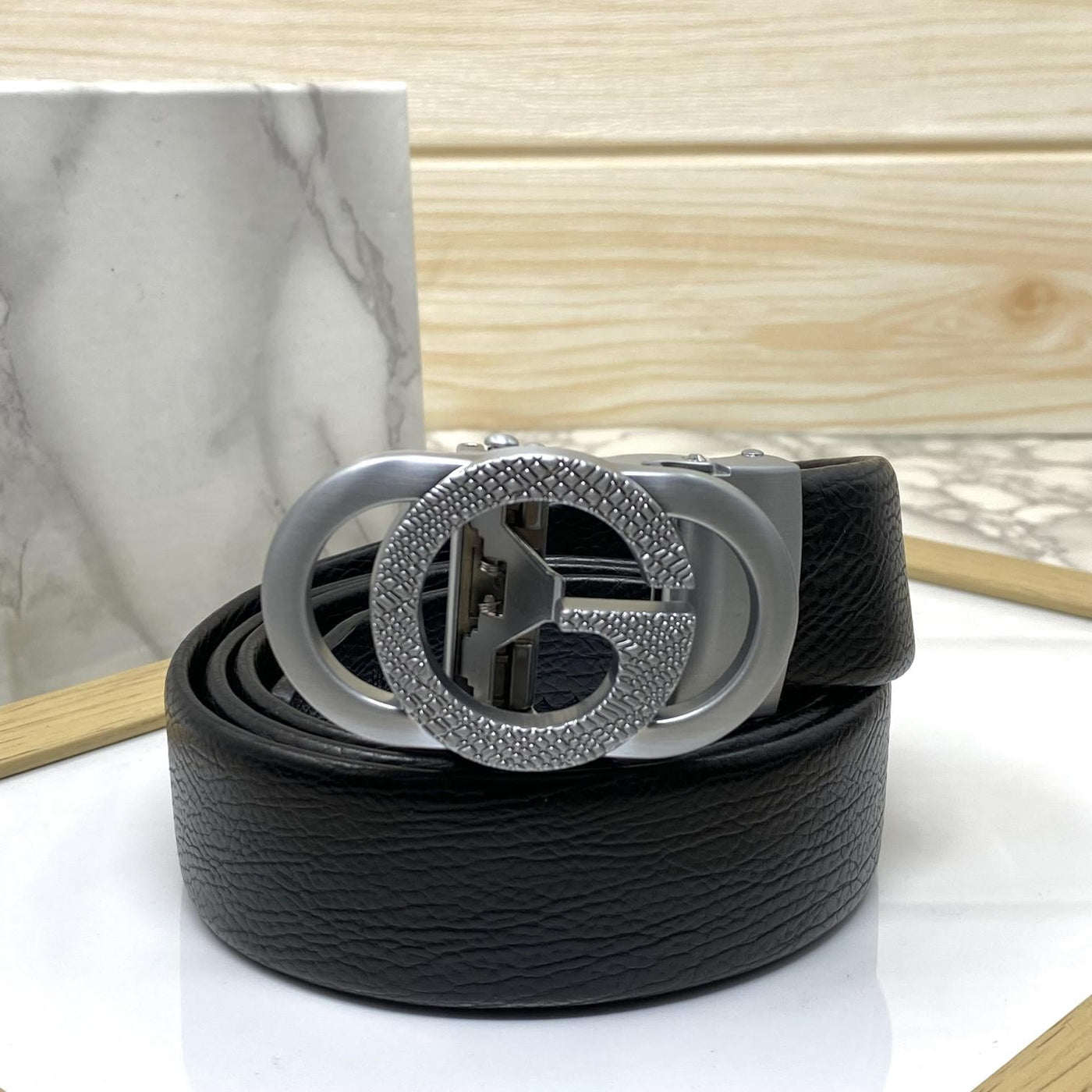 New Arrival Tri G-Shape Adjustable Auto Belt For Men-UniqueandClassy