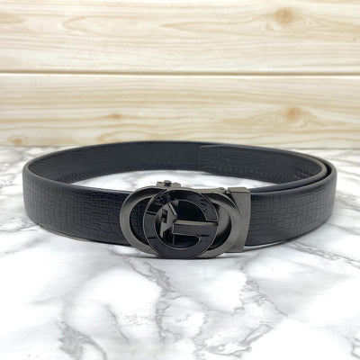 Tri G-Shape Casual Two Tone Adjustable Auto Belt For Men-UniqueandClassy