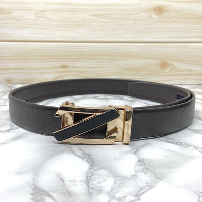 Casual Z-Shape Two Tone Adjustable Auto Belt For Men-UniqueandClassy