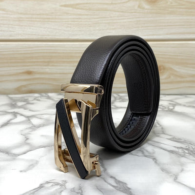 Casual Z-Shape Two Tone Adjustable Auto Belt For Men-UniqueandClassy