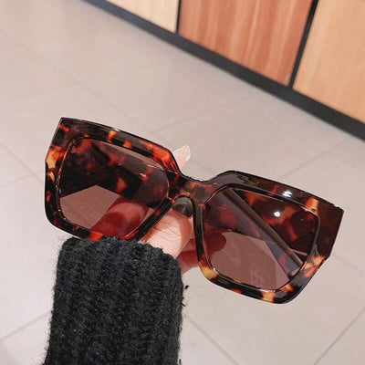 Retro Fashion Brand Oversized Square Designer Sunglasses For Men And Women-Unique and Classy