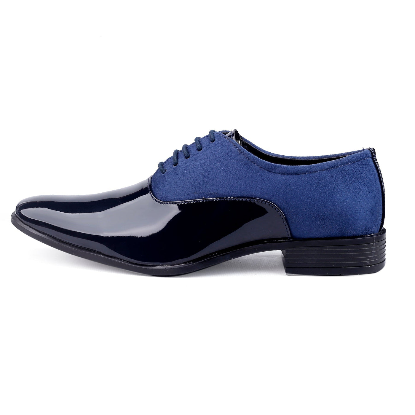 Classy Office,Wedding,Party Wear Blue Shoes With Lace-Up For All Season-Unique and Classy