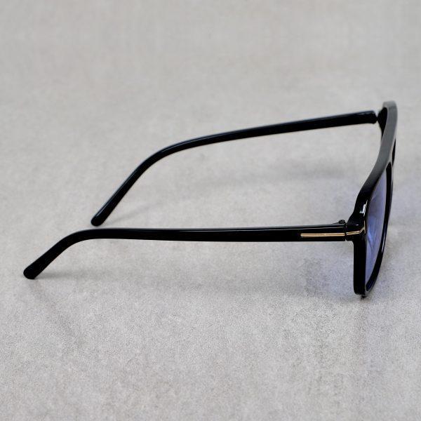 Classic Square Black Blue Sunglasses For Men And Women-Unique and Classy