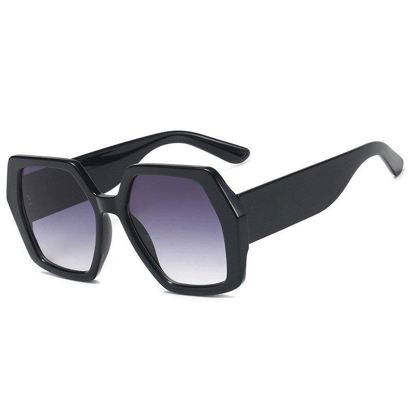Retro Fashion Oversized Square Frame Classic Vintage Brand Designer UV400 Protection Sunglasses For Men And Women-Unique and Classy