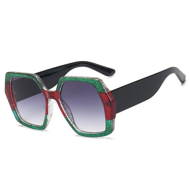 Retro Fashion Oversized Square Frame Classic Vintage Brand Designer UV400 Protection Sunglasses For Men And Women-Unique and Classy