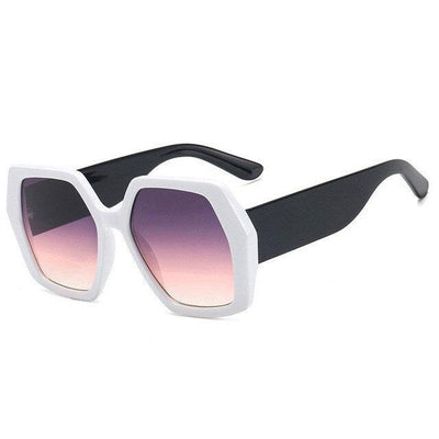 Retro Fashion Oversized Square Frame Classic Vintage Brand Designer UV400 Protection Sunglasses For Men And Women-Unique and Classy