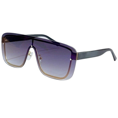 New Luxury Rimless Retro Fashion Brand Square Frame Sunglasses For Unisex-Unique and Classy
