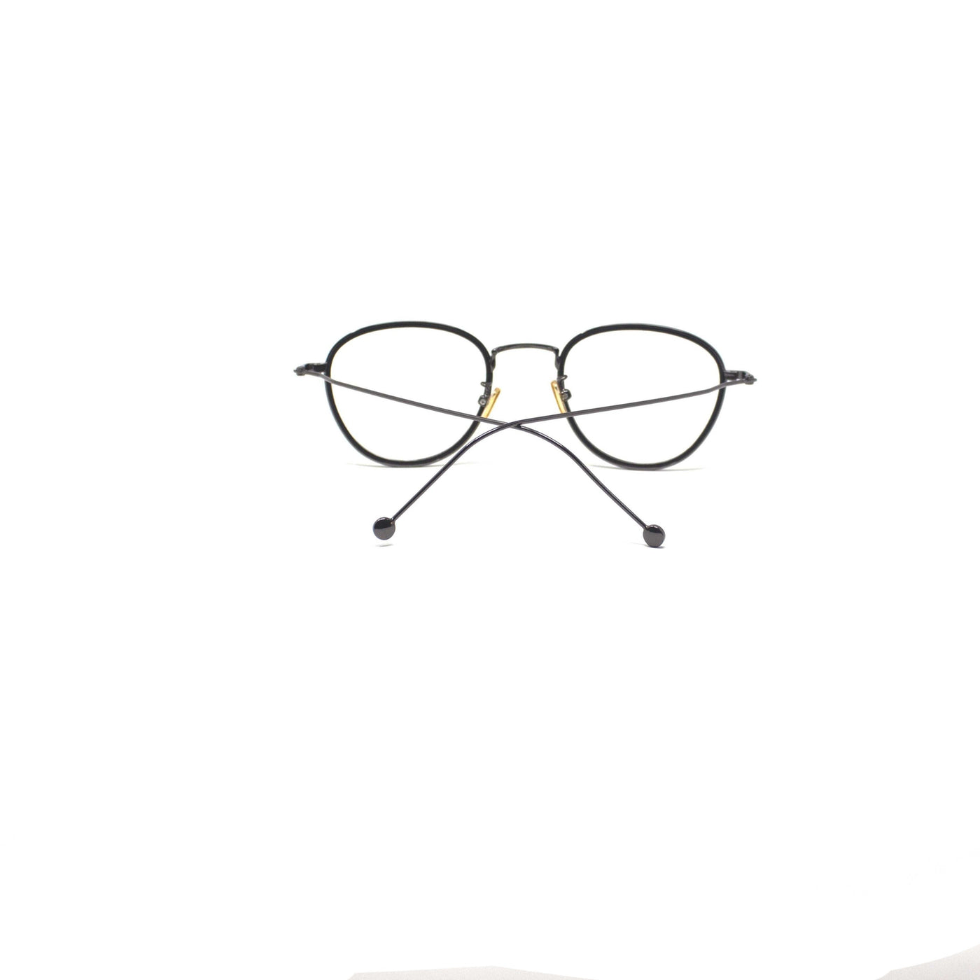 Oval Round Black Frame Eyewear