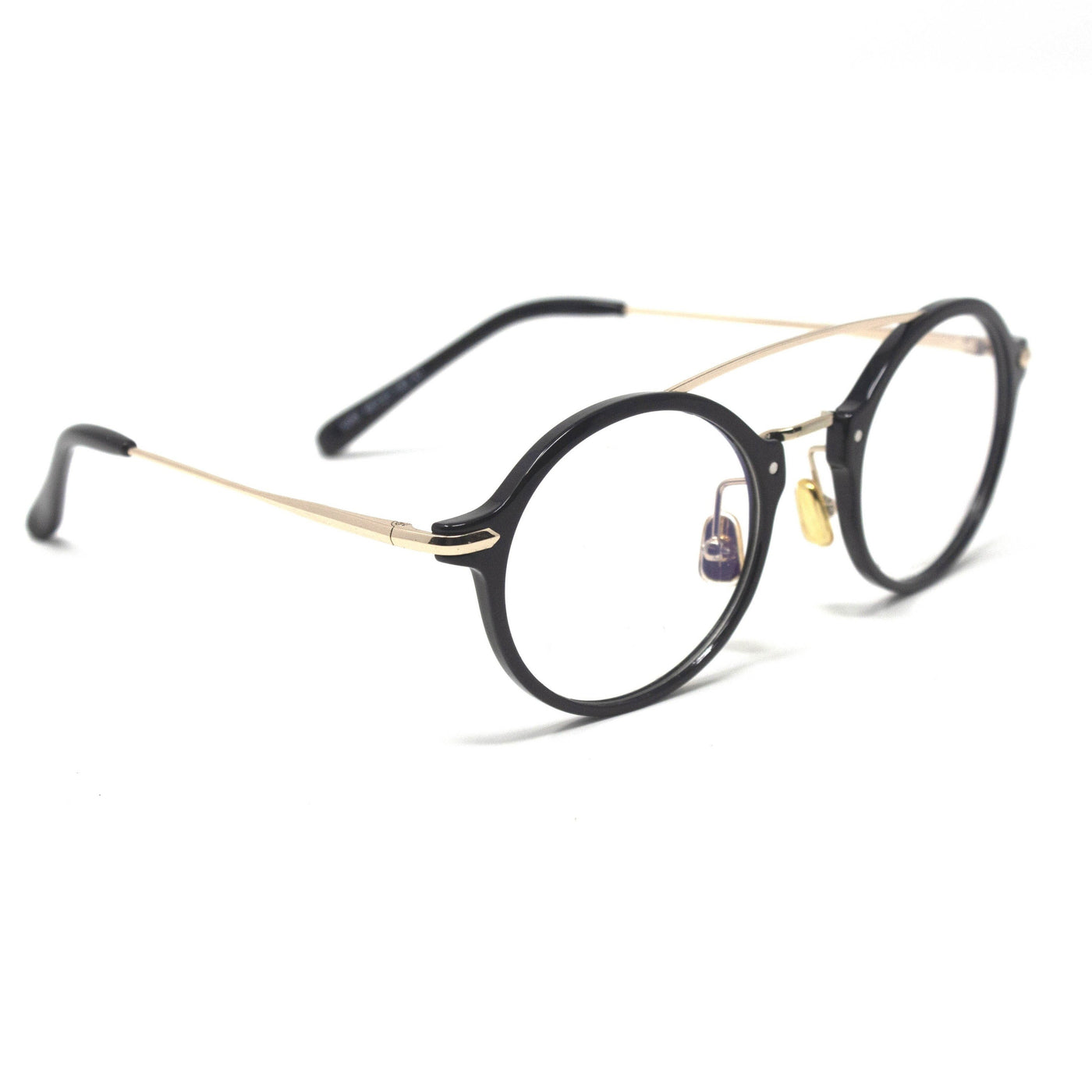 Oval Shape Bridge Black Eyewear