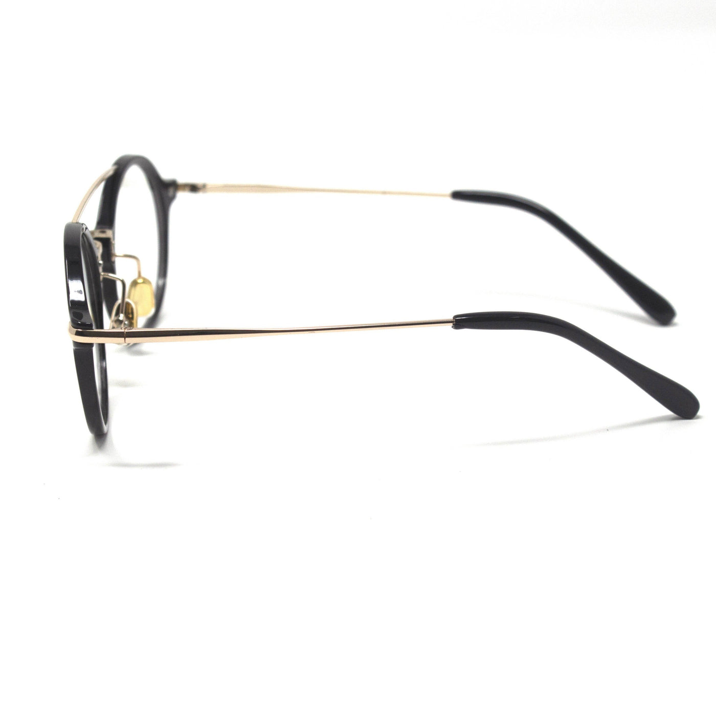 Oval Shape Bridge Black Eyewear