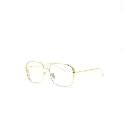 Pilot Square Gold Frame Eyewear