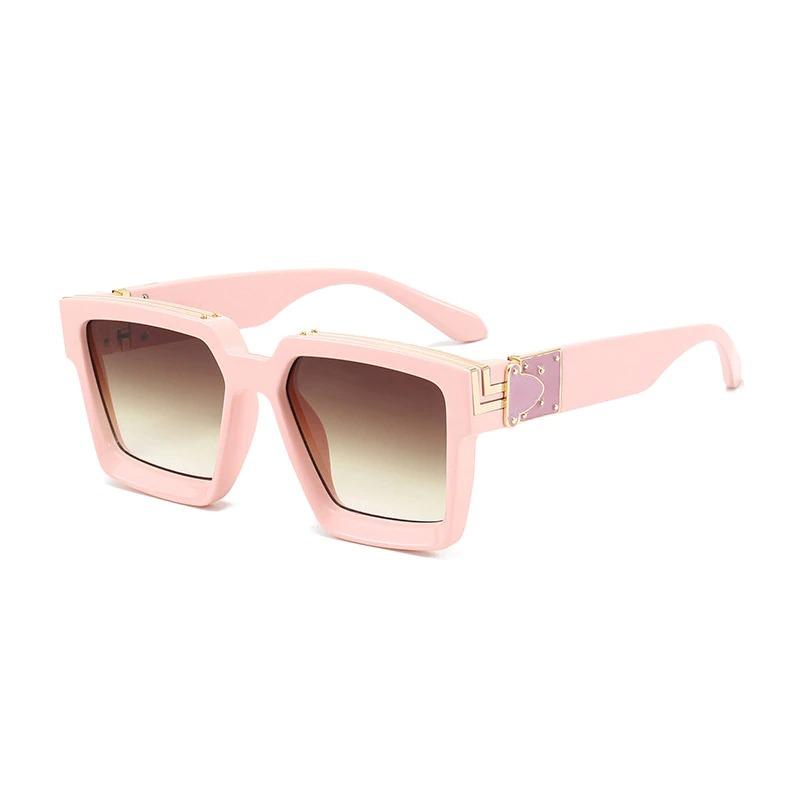 Designer Summer Styles Candy Colors Retro Square Sunglasses For Men And Women-Unique and Classy