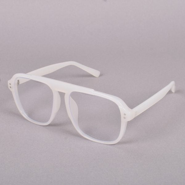 Retro Brand Designer Photochromic White-Clear Lens Sunglasses For Unisex-Unique and Classy