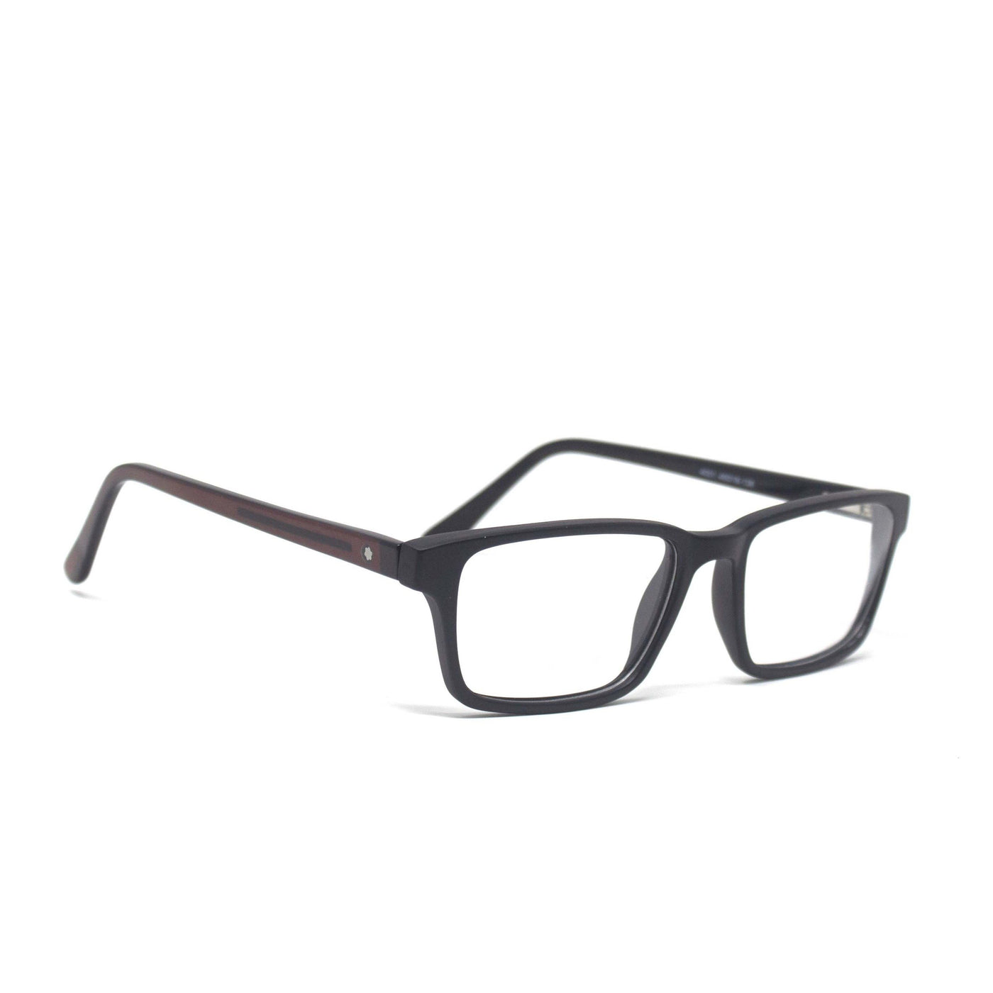 Stylish Retro Square Black Optical Eyewear
