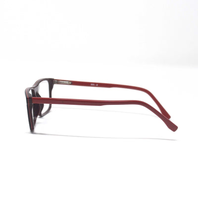 Fashionable Retro Square Black Red Frame Eyewear