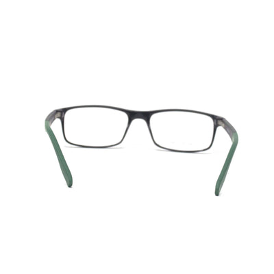 Stylish Retro Square Black Green Optical Eyewear