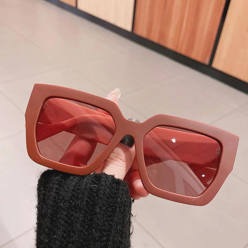 Retro Fashion Brand Oversized Square Designer Sunglasses For Men And Women-Unique and Classy