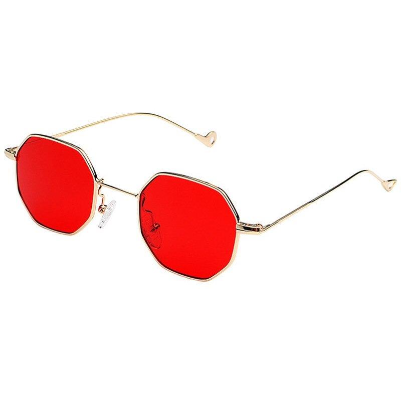 Hexagon Small Polygon Vintage Steampunk Sunglasses For Men And Women-Unique and Classy