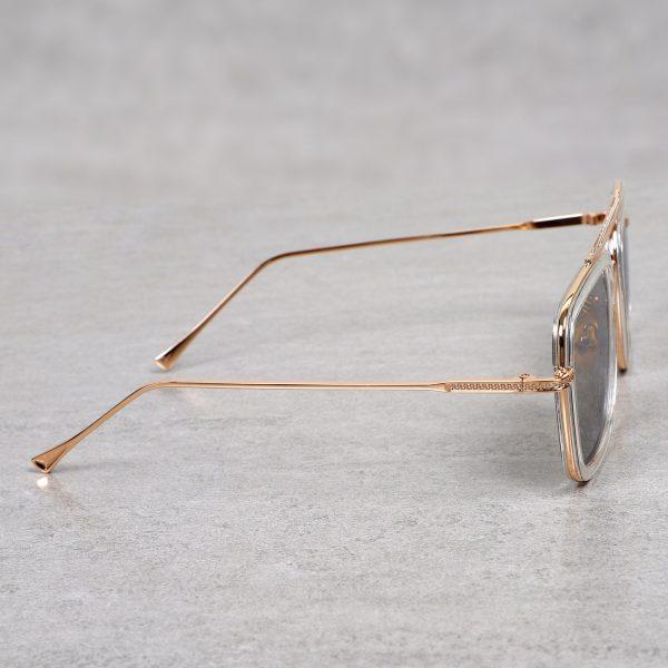 Tony Stark Silver Golden Sunglasses For Men And Women-Unique and Classy